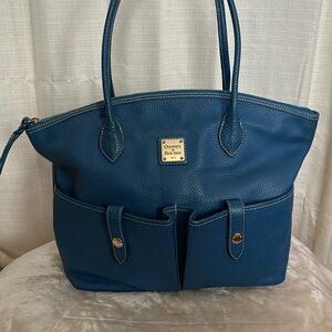 Dooney and Bourke Blue leather purse